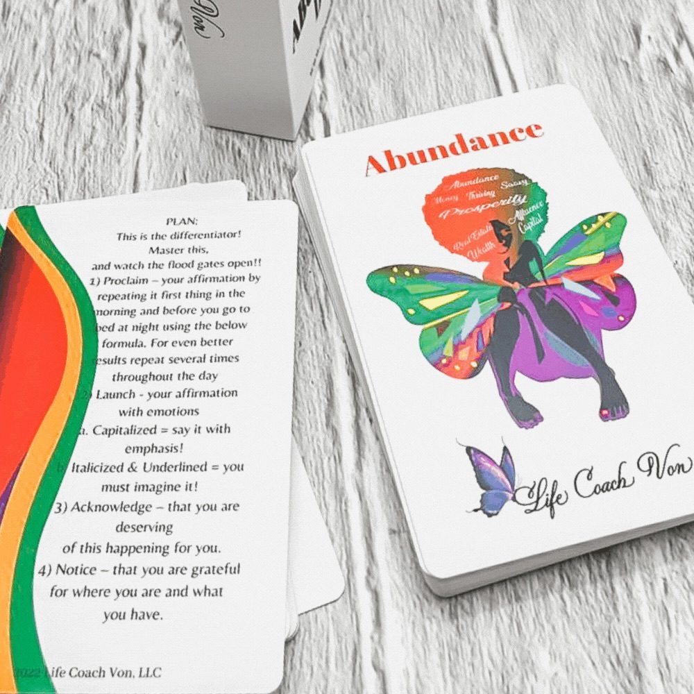 Abundance Affirmation Cards